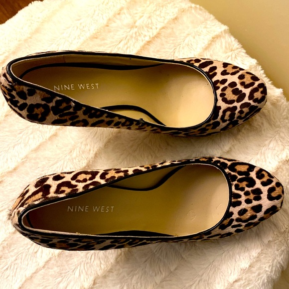 Nine West Leopard Heels! - Picture 3 of 5
